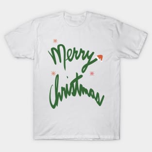 Merry Christmas Santa Hat T-Shirt